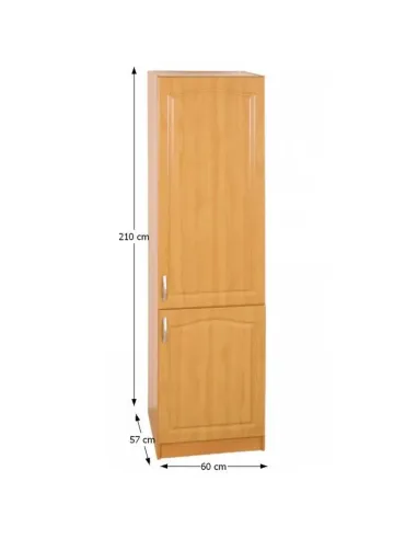 Dulap de bucătarie LORA, alimente, dreapta, 60x57x210 cm, PAL melaminat | MobilaOK