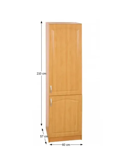 Dulap de bucătarie LORA, alimente, dreapta, 60x57x210 cm, PAL melaminat | MobilaOK