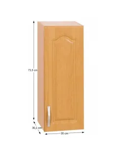Dulap de Sus LORA, Bucătărie, 30x30.1x73.5 cm, PAL/MDF, Arin | MobilaOK 2
