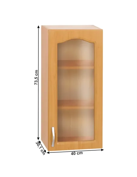 Dulap de bucătărie LORA, suspendat, dreapta, 40x30.1x73.5 cm, PAL melaminat | MobilaOK