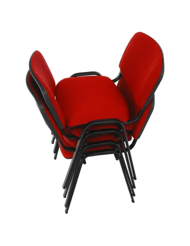 Scaun de birou ISO NEW, birou, 53x58x83 cm, textil/metal, KONDELA | MobilaOK