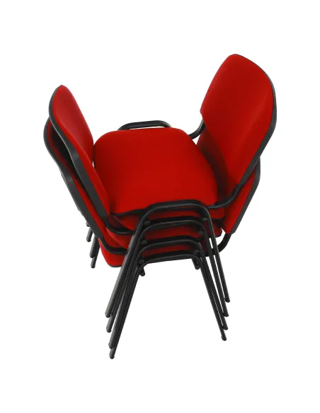 Scaun de birou ISO NEW, birou, 53x58x83 cm, textil/metal, KONDELA | MobilaOK