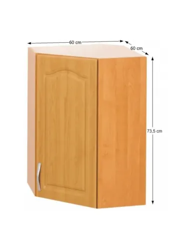 Dulap suspendat LORA, bucătărie, 60x60x73.5 cm, PAL melaminat | MobilaOK