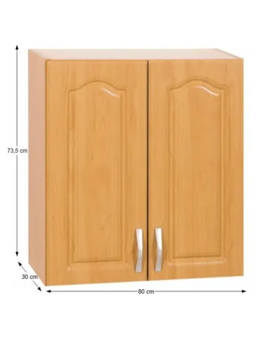 Dulap de Sus, LORA, bucătărie, 80x30.1x73.5 cm, PAL/MDF, arin | MobilaOK