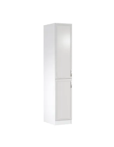 Dulap pentru produse alimentare D40SP, alb/pin Andersen, stânga, SICILIA | MobilaOK