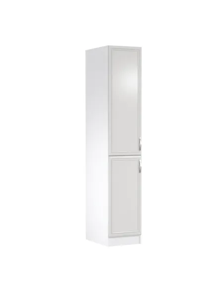 Dulap pentru produse alimentare D40SP, alb/pin Andersen, stânga, SICILIA | MobilaOK