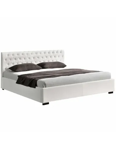 Pat, DORLEN 2 NEW, dormitor, 180x200, Piele ecologică | MobilaOK