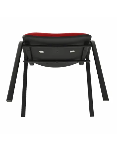 Scaun de birou ISO NEW, birou, 53x58x83 cm, textil/metal, KONDELA | MobilaOK