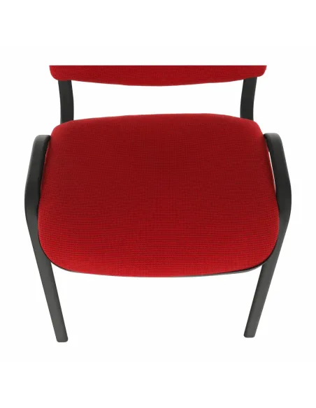 Scaun de birou ISO NEW, birou, 53x58x83 cm, textil/metal, KONDELA | MobilaOK