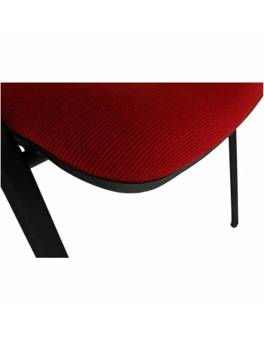 Scaun de birou ISO NEW, birou, 53x58x83 cm, textil/metal, KONDELA | MobilaOK