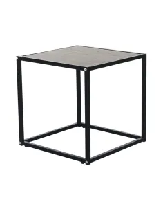 Măsuță portabilă JAKIM NEW TIP 1, living/dormitor, 40x40x40 cm, MDF și metal | MobilaOK