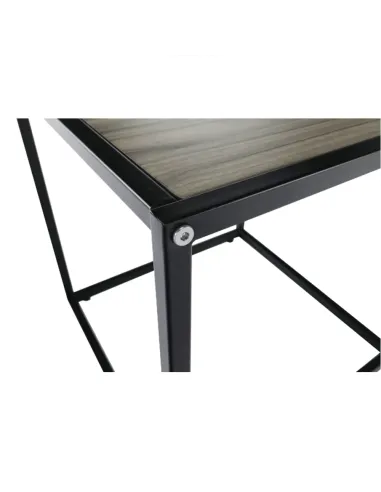 Măsuță portabilă JAKIM NEW TIP 1, living/dormitor, 40x40x40 cm, MDF și metal | MobilaOK