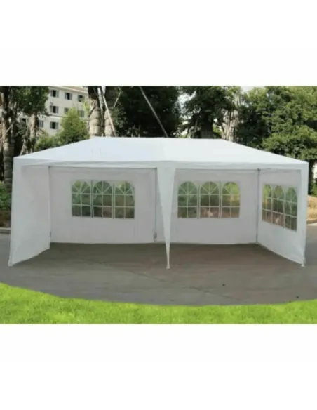 Cort TEKNO TYP 2, party grădină, 3x6 m, polietilenă și oțel | MobilaOK