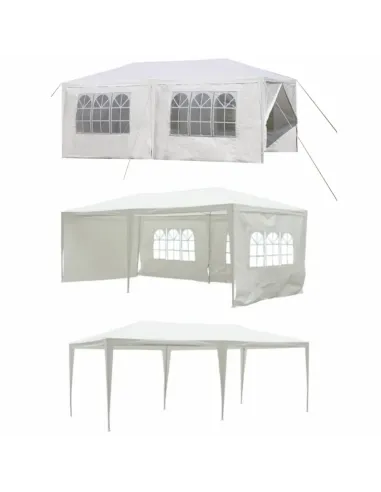 Cort TEKNO TYP 2, party grădină, 3x6 m, polietilenă și oțel | MobilaOK