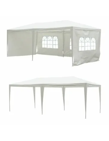 Cort TEKNO TYP 2, party grădină, 3x6 m, polietilenă și oțel | MobilaOK