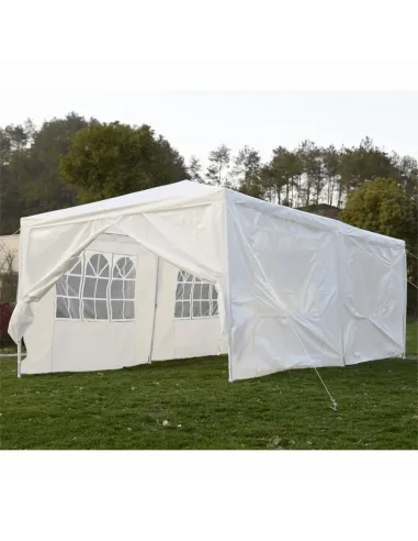Cort TEKNO TYP 2, party grădină, 3x6 m, polietilenă și oțel | MobilaOK