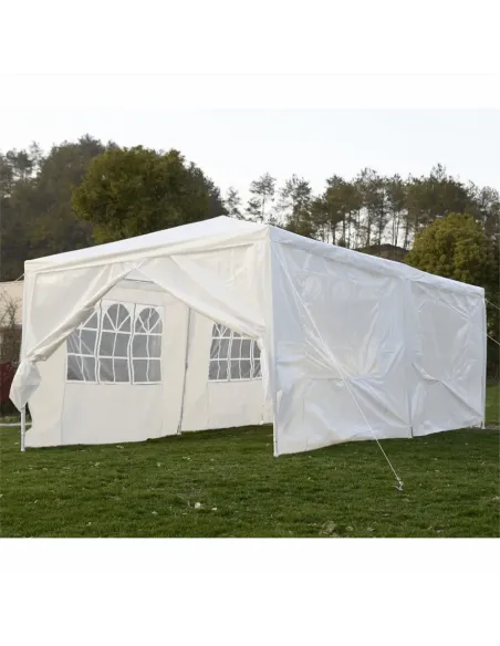 Cort TEKNO TYP 2, party grădină, 3x6 m, polietilenă și oțel | MobilaOK
