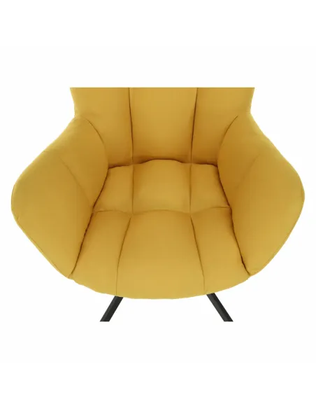 Fotoliu KOMODO, living/birou, 67x97x72 cm, Textil/Metal | MobilaOK