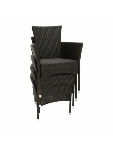 Set Grădină MENIBOR, 9 Piese, 200x90x74 cm, Ratan Artificial | MobilaOK