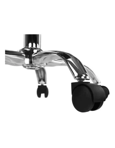 Scaun rotativ, roz/crom, SELVA | MobilaOK