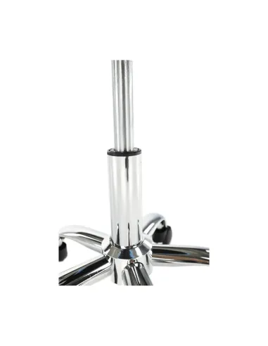 Scaun rotativ, albastru/crom, SELVA | MobilaOK