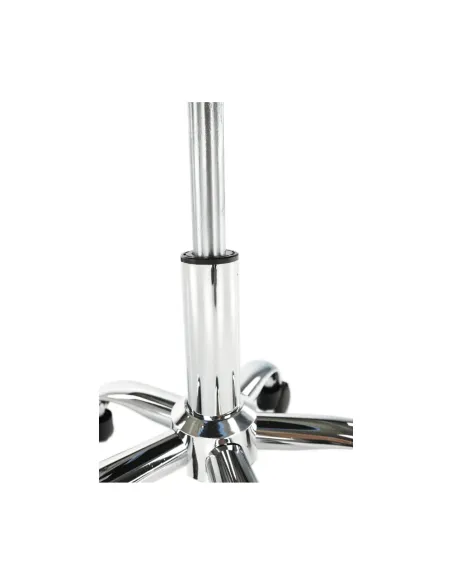 Scaun rotativ, albastru/crom, SELVA | MobilaOK