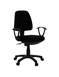 Scaun birou COLBY NEW, birou, 60x52x90-100 cm, negru | MobilaOK