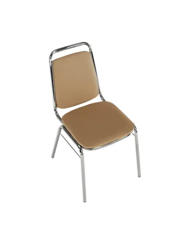 Scaun conferință ZEKI, birou, 45x82x58 cm, piele ecologică | MobilaOK