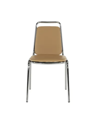 Scaun conferință ZEKI, birou, 45x82x58 cm, piele ecologică | MobilaOK