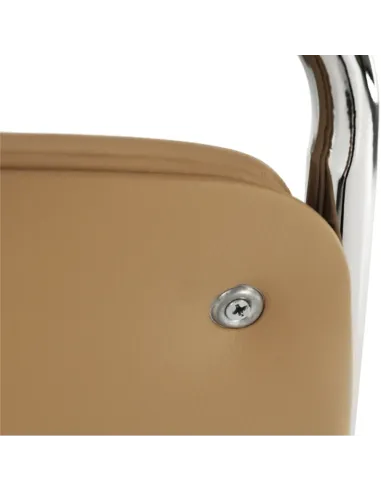 Scaun conferință ZEKI, birou, 45x82x58 cm, piele ecologică | MobilaOK
