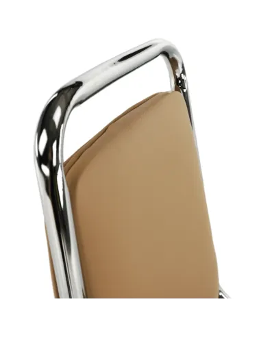Scaun conferință ZEKI, birou, 45x82x58 cm, piele ecologică | MobilaOK