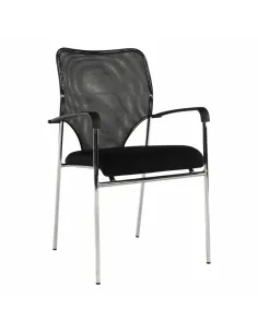 Scaun conferință KONDELA, birou, 54x82x56 cm, plasă/plastic/metal | MobilaOK