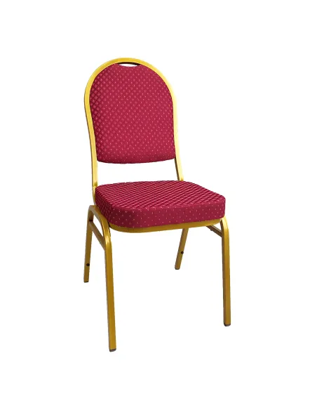 Scaun Stivuitor JEFF 3 NEW, evenimente/birou, 45.5x56.5x93 cm, Tesatura + Metal | MobilaOK