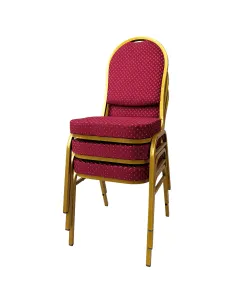 Scaun Stivuitor JEFF 3 NEW, evenimente/birou, 45.5x56.5x93 cm, Tesatura + Metal | MobilaOK 2