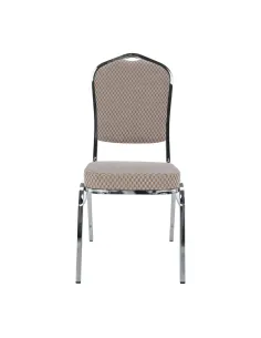 Scaun stivuitor ZINA 3 NEW, conferinte/restaurant, 44x60x95 cm, Tesatura/Metal | MobilaOK 2