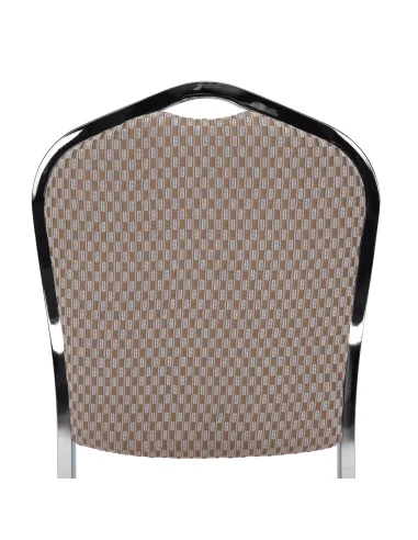 Scaun stivuitor ZINA 3 NEW, conferinte/restaurant, 44x60x95 cm, Tesatura/Metal | MobilaOK