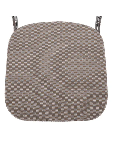 Scaun stivuitor ZINA 3 NEW, conferinte/restaurant, 44x60x95 cm, Tesatura/Metal | MobilaOK