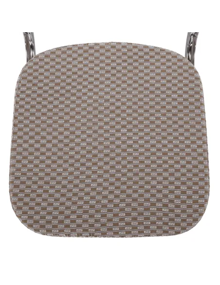 Scaun stivuitor ZINA 3 NEW, conferinte/restaurant, 44x60x95 cm, Tesatura/Metal | MobilaOK