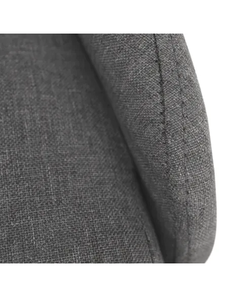 Scaun de birou EDIZ, birou, 48x57x78-88 cm, textil/crom | MobilaOK