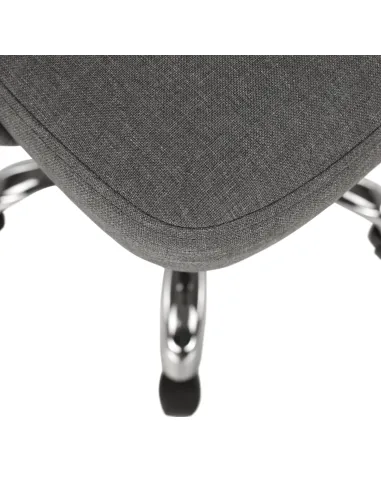 Scaun de birou EDIZ, birou, 48x57x78-88 cm, textil/crom | MobilaOK