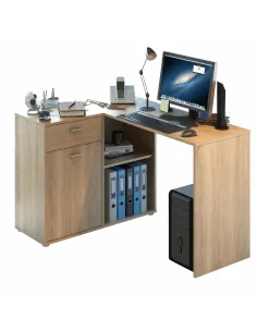 Masă PC de colț KALIMERO, birou, 120x75.6x90 cm, PAL melaminat | MobilaOK