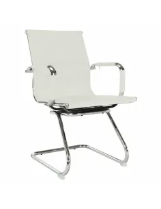 Scaun de birou, AZURE 2 NEW TYP 2, birou, 54.5x62.5x90.5 cm, piele ecologica si crom | MobilaOK