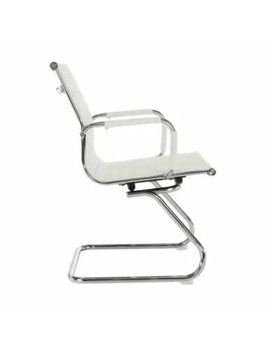 Scaun de birou, AZURE 2 NEW TYP 2, birou, 54.5x62.5x90.5 cm, piele ecologica si crom | MobilaOK