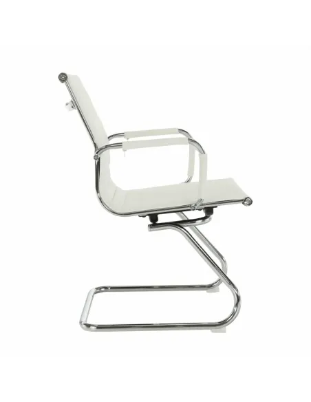 Scaun de birou, AZURE 2 NEW TYP 2, birou, 54.5x62.5x90.5 cm, piele ecologica si crom | MobilaOK