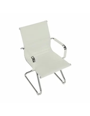 Scaun de birou, AZURE 2 NEW TYP 2, birou, 54.5x62.5x90.5 cm, piele ecologica si crom | MobilaOK