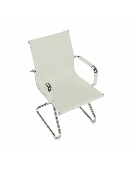 Scaun de birou, AZURE 2 NEW TYP 2, birou, 54.5x62.5x90.5 cm, piele ecologica si crom | MobilaOK