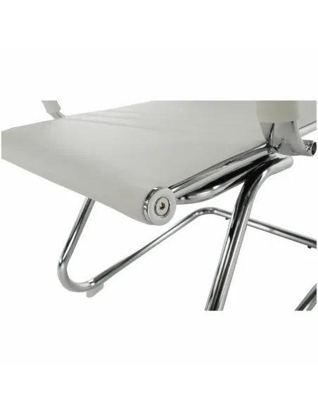 Scaun de birou, AZURE 2 NEW TYP 2, birou, 54.5x62.5x90.5 cm, piele ecologica si crom | MobilaOK