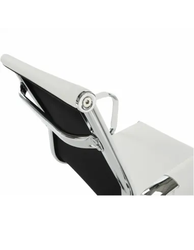 Scaun de birou, AZURE 2 NEW TYP 2, birou, 54.5x62.5x90.5 cm, piele ecologica si crom | MobilaOK