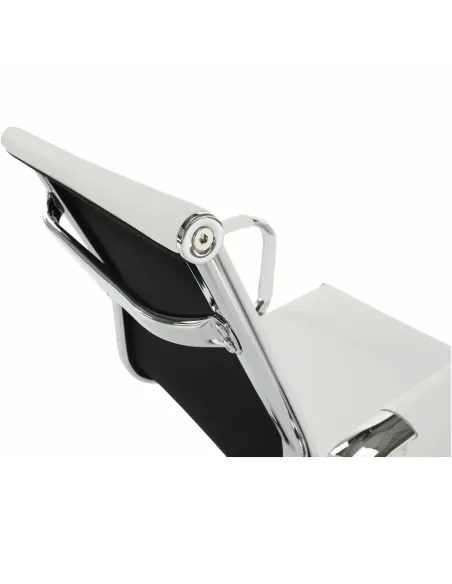 Scaun de birou, AZURE 2 NEW TYP 2, birou, 54.5x62.5x90.5 cm, piele ecologica si crom | MobilaOK