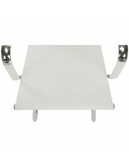 Scaun de birou, AZURE 2 NEW TYP 2, birou, 54.5x62.5x90.5 cm, piele ecologica si crom | MobilaOK